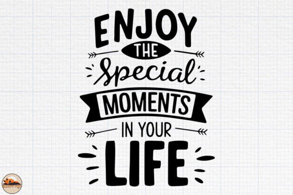 LIFE - Motivational Quotes Design SVG