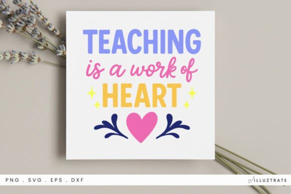 Teacher Heart SVG Review